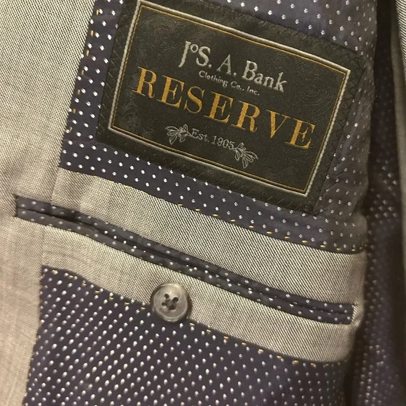 Jos. A. Bank Reserve Gray Suit